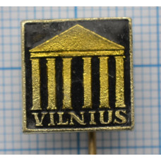 Значок Vilnius, г. Вильнюс, Литва