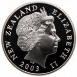 1 доллар, Новая Зеландия,  2003 год. 