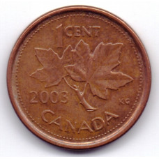 1 цент 2003 Канада - 1 cent 2003 Canada