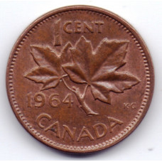 1 цент 1964 Канада - 1 cent 1964 Canada