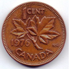 1 цент 1976 Канада - 1 cent 1976 Canada