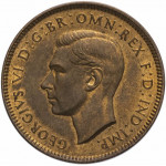 1 фартинг (farthing) 1938 Великобритания. в подарочном блистере 