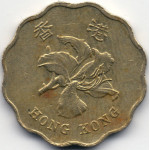 Монета 20 центов 1995 Гонконг - 20 cents 1995 Hong Kong