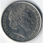 5 центов 2012 Австралия - 5 cents 2012 Australia