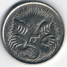 5 центов 2012 Австралия - 5 cents 2012 Australia