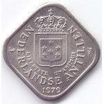 Монета 5 центов 1979 Нидерландские Антильские острова - 5 cent 1979 Netherlands Antilles