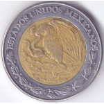 Монета 5 песо 2001 Мексика - 5 pesos 2001 Mexico