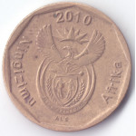 20 центов 2010 ЮАР - 20 cents 2010 South Africa (Ningizimu)