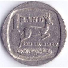 Монета 1 ранд 1994 ЮАР - 1 rand 1994 South Africa, из оборота