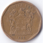 20 центов 1996 ЮАР - 20 cents 1996 South Africa (Borwa)