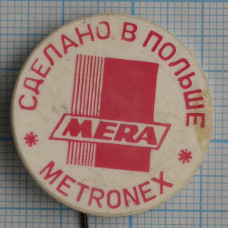 Значок Метронекс, Metronex, Сделано в Польше