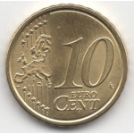 10 евроцентов 2012 года Италия года - 10 euro cents 2012 Italy, из оборота