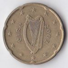 20 евроцентов 2002 года Ирландия - 20 euro cent 2002 Ireland