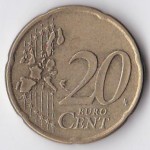 20 евроцентов 2003 года Ирландия - 20 euro cent 2003 Ireland