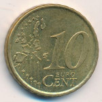 10 евроцентов 2005 года Испания - 10 euro cent 2005 Spain, из оборота