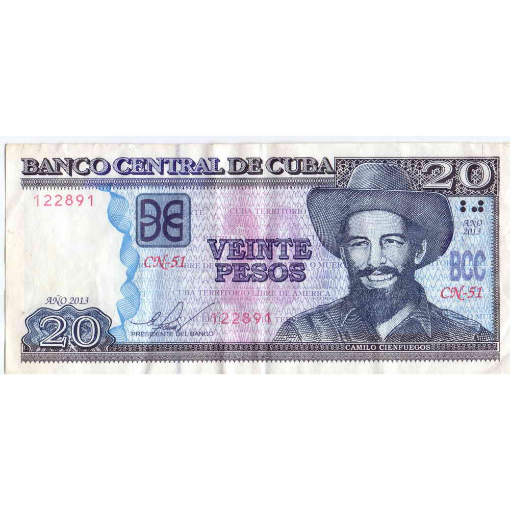 20 Песо 2013 Куба - 20 Pesos 2013 Cuba