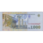 Банкнота 1000 лье 1998 Румыния - 1000 Lei 1998 Romania