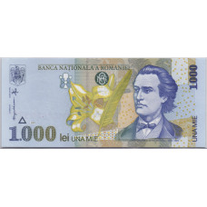 Банкнота 1000 лье 1998 Румыния - 1000 Lei 1998 Romania