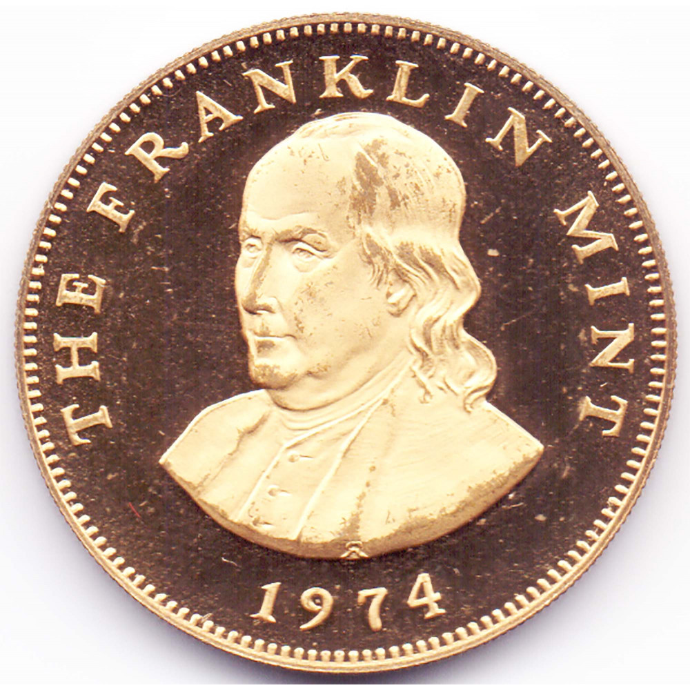 Сувенирная Монета THE FRANKLIN MINT 1974