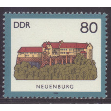 1984, ноябрь. Почтовая марка Германии (ГДР). Замки и дворцы. 80 пфенинг