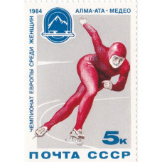 1984, январь. Чемпионат Европы по конькобежному спорту