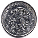 10 сентаво 1995 Мексика - 10 centavo 1995 Mexico, из оборота