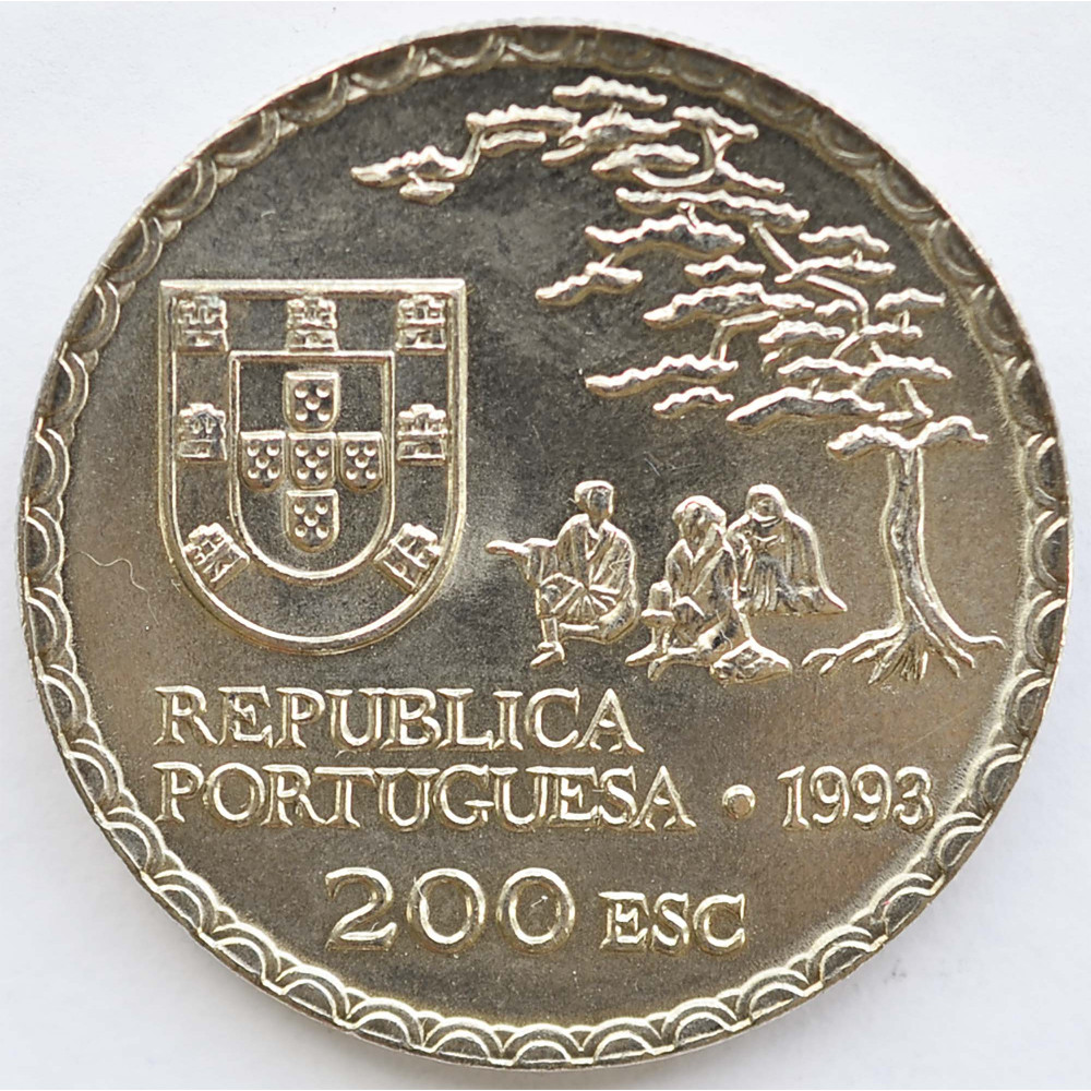 Эскудо 1993. Португалия 200 эскудо 1993. Португалия 1993. 200 Эскудо Португалия Мадейра. Набор монет Португалии 200 эскудо 1993 года.