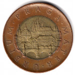 50 крон 2009 Чехия - 50 krone 2009 Czech Republic, из оборота