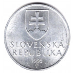 50 геллеров 1993 Словакия - 50 hellers 1993 Slovakia, из оборота