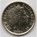 5 центов 2004 Новая Зеландия - 5 cents 2004 New Zealand, из оборота