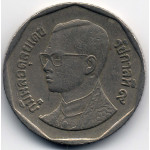 5 бат 1995 Таиланд - 5 baht 1995 Thailand, из оборота