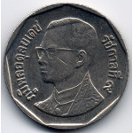 5 бат 2005 Таиланд - 5 baht 2005 Thailand, из оборота