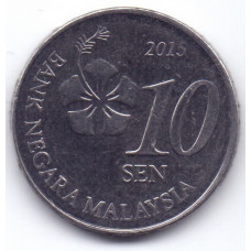 10 сен 2015 Малайзия - 10 sen 2015 Malaysia, из оборота