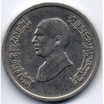 5 пиастров 1993 Иордания - 5 piastres 1993 Jordan, из оборота