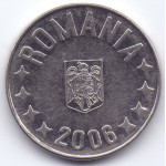 10 бани 2006 Румыния - 10 bani 2006 Romania, из оборота