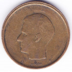 20 франков 1982 Бельгия - 20 francs 1982 Belgium (BELGIQUE), из оборота