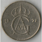 10 эре 1972 Швеция - 10 ore 1972 Sweden, из оборота