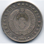 100 сум 2009 Узбекистан - 100 sum 2009 Uzbekistan, из оборота