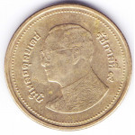 2 бата 2010 Таиланд - 2 baht 2010 Thailand, из оборота