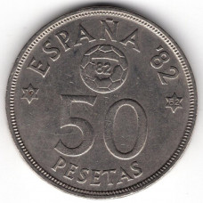 50 песет 1980 Испания - 50 pesetas 1980 Spain, из оборота