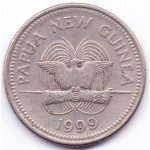 10 тойя 1999 Папуа-Новая Гвинея - 10 toya 1999 Papua New Guinea, из оборота