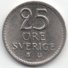 25 эре 1968 Швеция - 25 ore 1968 Sweden, из оборота