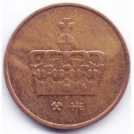 50 эре 2000 Норвегия - 50 ore 2000 Norway, из оборота