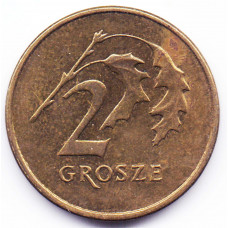 2 гроша 2006 Польша - 2 grosze 2006 Poland, из оборота