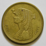 50 пиастров 2010 Египет - 50 piastres 2010 Egypt, из оборота