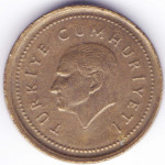 5000 лир 1997 Турция - 5000 lire 1997 Turkey, из оборота