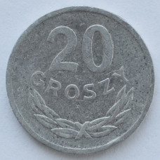 20 грошей 1971 Польша - 20 groszy 1971 Poland, из оборота
