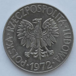 10 злотых 1972 Польша - 10 zlotych 1972 Poland, из оборота