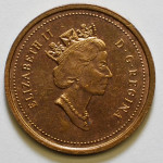 1 цент 1998 Канада - 1 cent 1998 Canada, из оборота