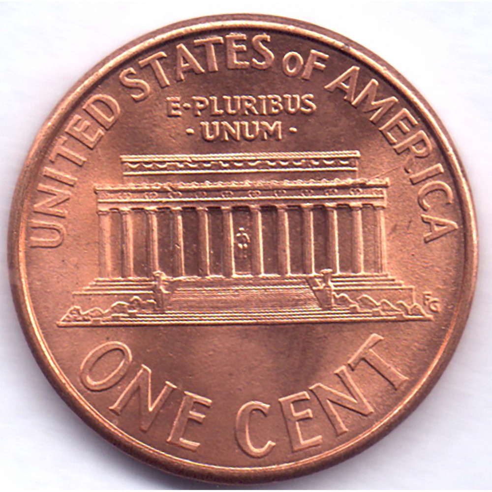 1 цент 1997 США - 1 cent 1997 USA, из оборота